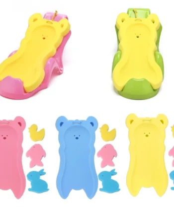 Newborn Anti-slip Sponge Pad Baby Bath Tub Bathing Pad Infant Shower Baby Care