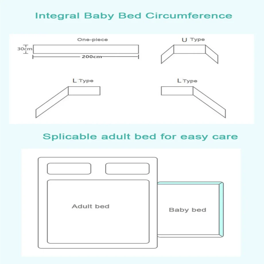 Baby Bumper Chichonera Crib Cot Protector Infant Cotton Children's Bed Barriers Newborns Around Cushion Braid Cunas Para El Bebe
