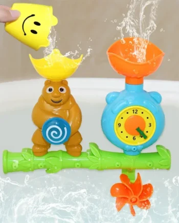 Baby Cartoon Bear Classic Shower Bath Toy Kids Bathroom Play Water Bathing Shower Educational Kid Toys