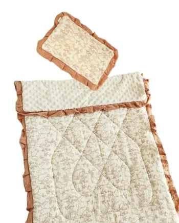 Baby Bed Pad Mattress Pad with Flat Pillow Mattress Pad Bed Cover and Pillow