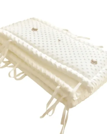 Baby Bed Bumper In The Crib Thick Soft Cot Protection Detachable Cradle Protector Children Room Decoration Allow Custom Size