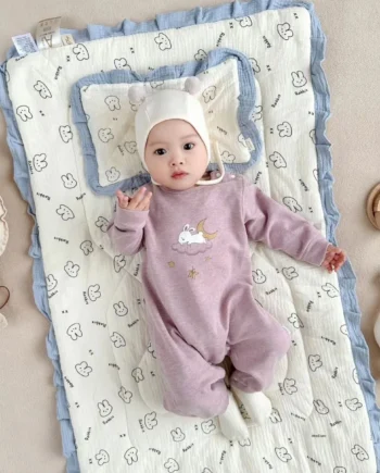 Washable Bean Fiber Mattress for Babies And Children with Lace Warmth Newborn Crib Mat Cotton Autumn Winter Baby Bedding