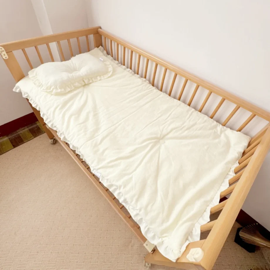Baby Mattress Pure Cotton Autumn and Winter Thickeneded Baby Velvet Bedding Baby Mattress Thickeneded Warm Mattress