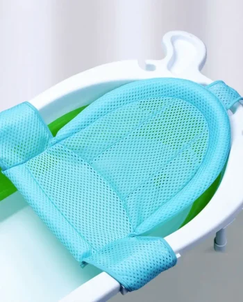 T Type Security Anti-Slip Bath Bracket Bathtub Set Pad Newborn Shower Cradle Shower Support Mat Baby Bath Mesh Cushion