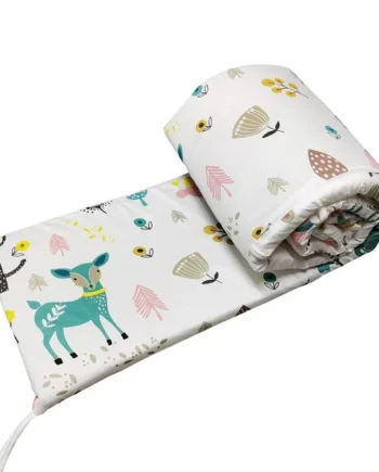 Baby Bumper Chichonera Crib Cot Protector Infant Cotton Children's Bed Barriers Newborns Around Cushion Braid Cunas Para El Bebe